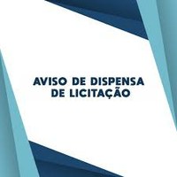DISPENSA DE LICITAÇÃO