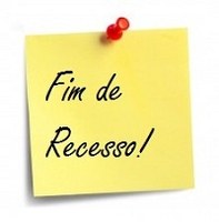 Fim do Recesso Parlamentar