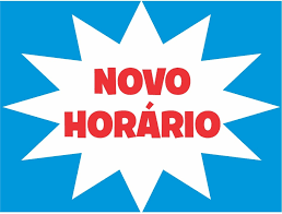 Novo Horário no Recesso