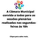 Participe das Reuniões da Câmara