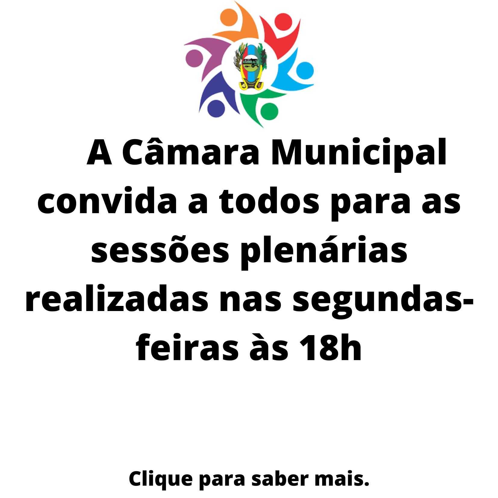 Participe das Reuniões da Câmara