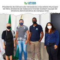 Visita Diretoria Administrativa UFMG de Unaí